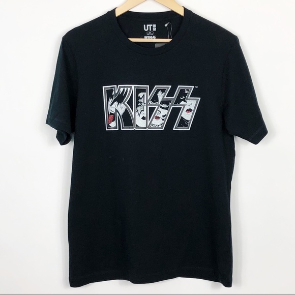 Uniqlo Other - Kiss x Uniqlo | Graphic Tee Logo Band Rock Metal